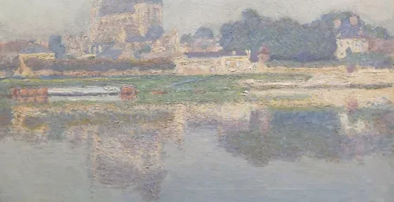 Église de Vernon, soleil