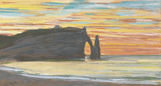 Étretat: The Needle and the Porte d'Aval, Claude Monet