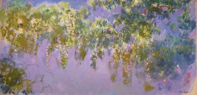 Étude de Glycines, Claude Monet