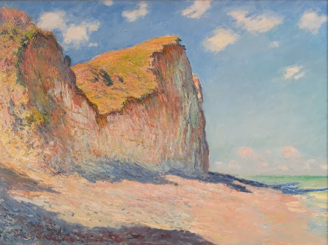 Falaises près de Pourville, Claude Monet