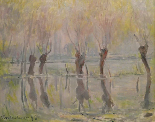 Flood at Giverny, Claude Monet