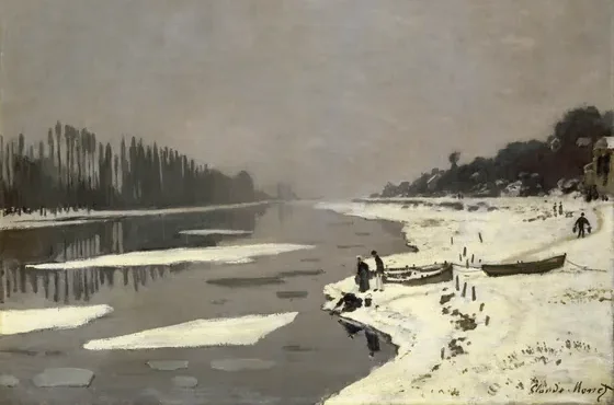 Glaçons à Bougival