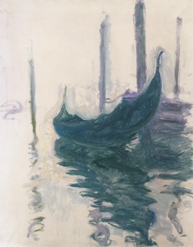 Gondole à Venise, Claude Monet