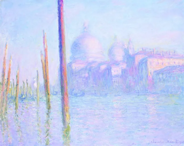 Grand Canal, Venise, Claude Monet