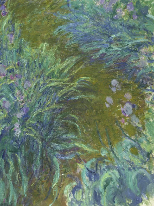 Íris, Claude Monet