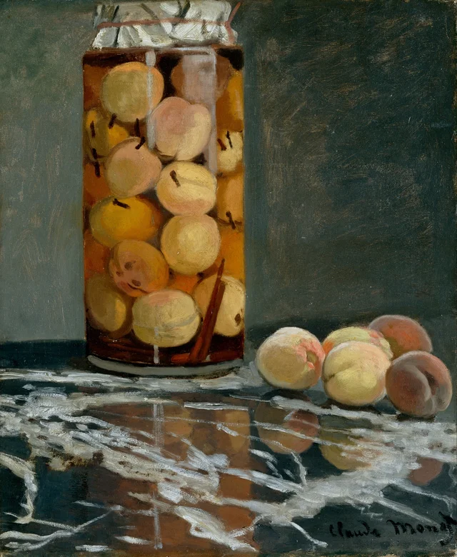 Tarro de melocotones