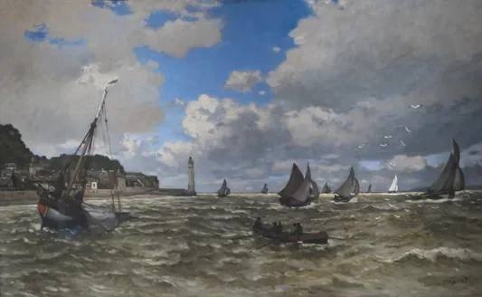 L'embouchure de la Seine à Honfleur