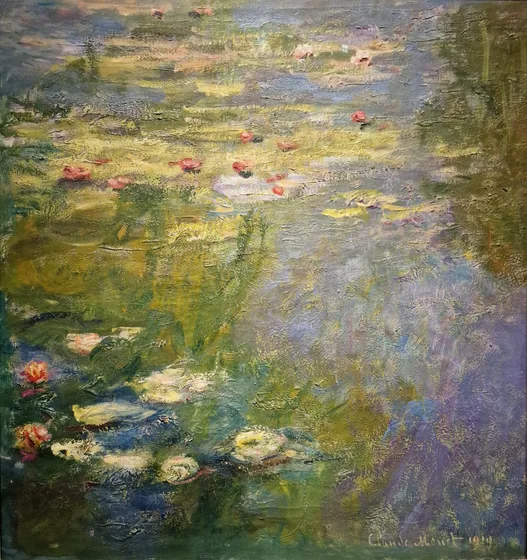 L'étang aux nymphéas