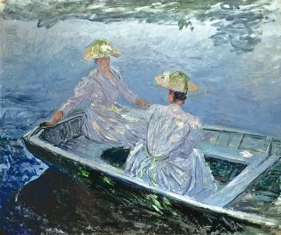 La Barque bleue