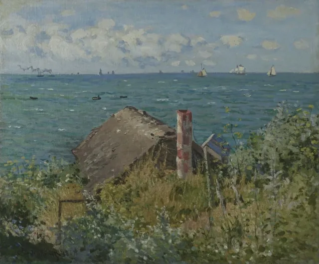 La cabane de Sainte-Adresse, Claude Monet