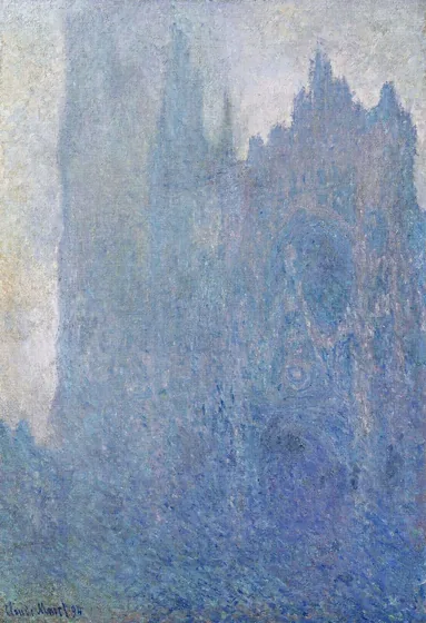 La Cathédrale de Rouen, Brouillard