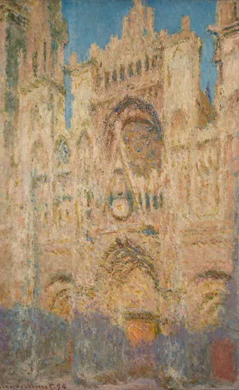 La Cathédrale de Rouen, Fin de journée