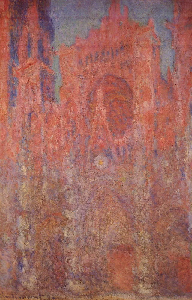 La Cathédrale de Rouen, le Portail, Claude Monet