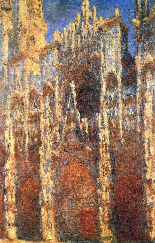 La Cathédrale de Rouen, le Portail, Claude Monet