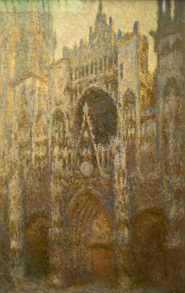 La Cathédrale de Rouen, le Portail, Claude Monet