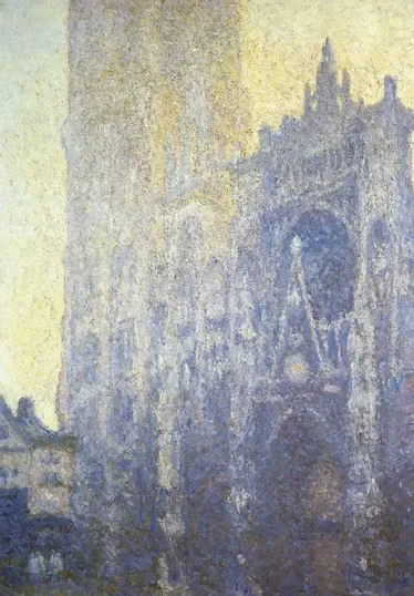 La Cathédrale de Rouen, le Portail, Effet du matin