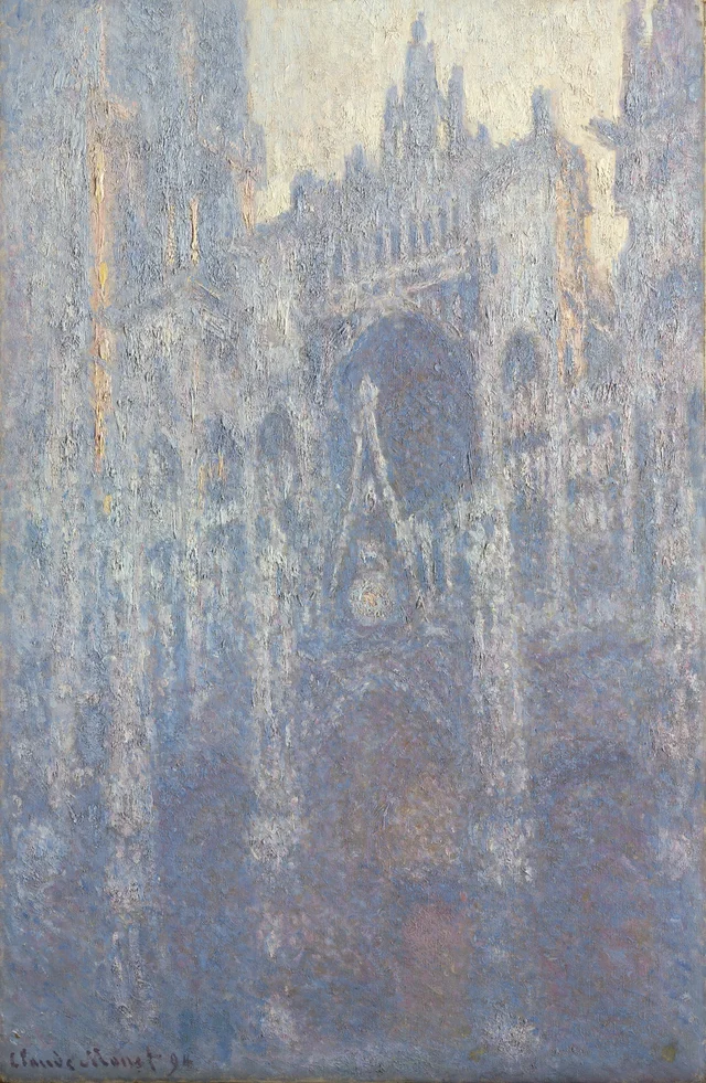 La Cathédrale de Rouen, le Portail, Effet du matin, Claude Monet