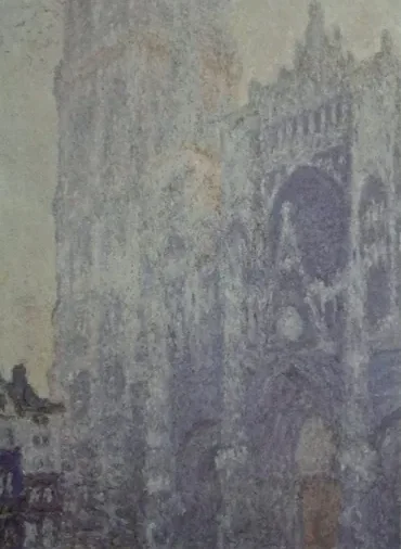 La Cathédrale de Rouen, le Portail et la Tour Saint-Romain, Effet du matin