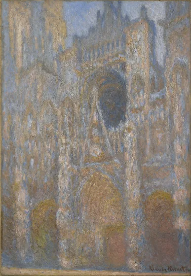La Cathédrale de Rouen, le Portail, Plein midi