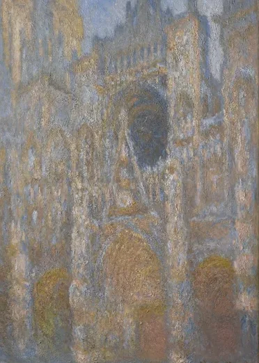 La Cathédrale de Rouen, le Portail, Plein midi