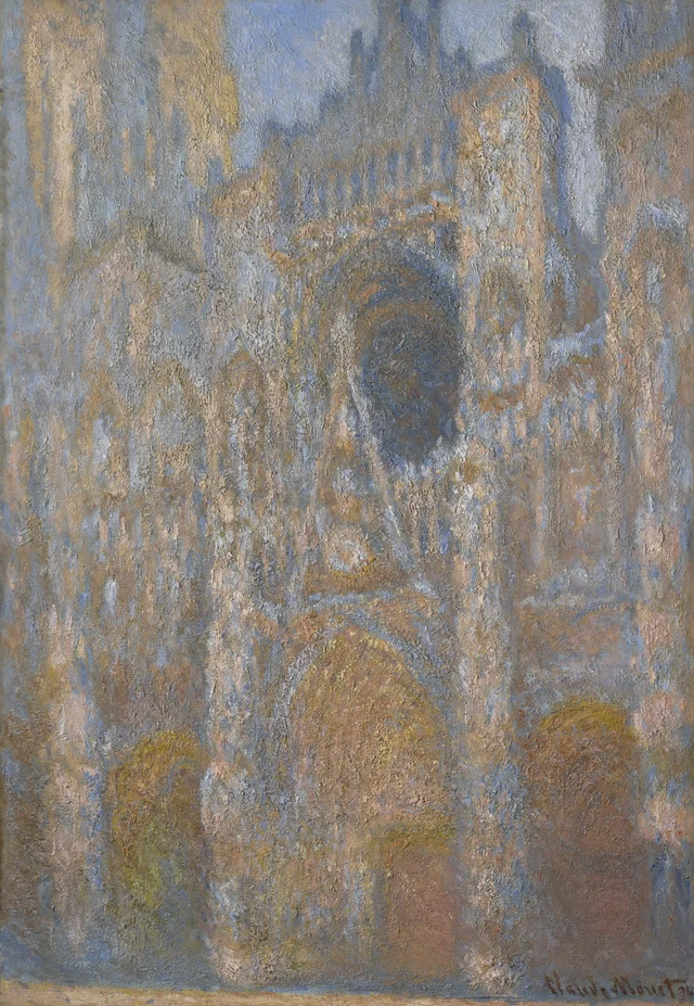 La Cathédrale de Rouen, le Portail, Plein midi, Claude Monet