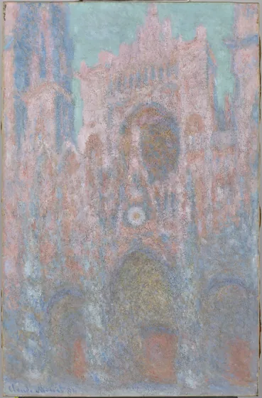 La Cathédrale de Rouen, Symphonie en gris et rose