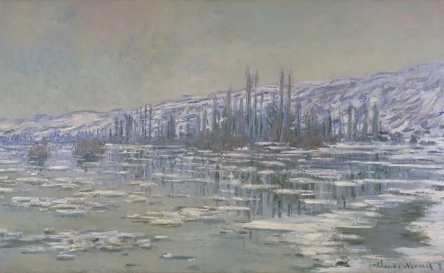La Débâcle, Claude Monet