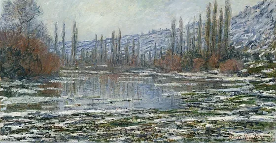 La débâcle à Vétheuil