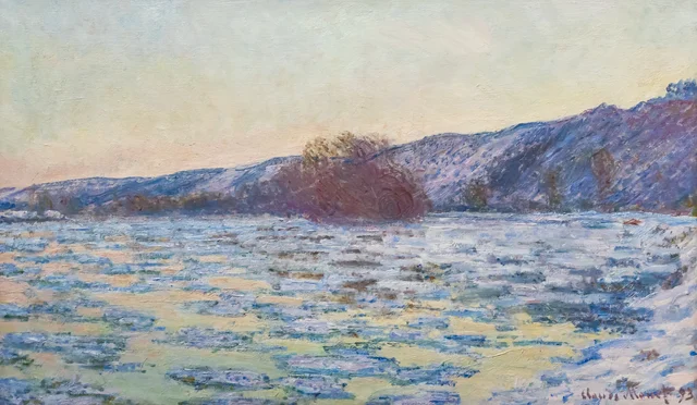 La Débâcle de la Seine, Claude Monet