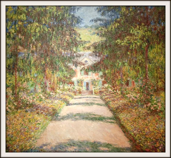 La Grande Allée à Giverny