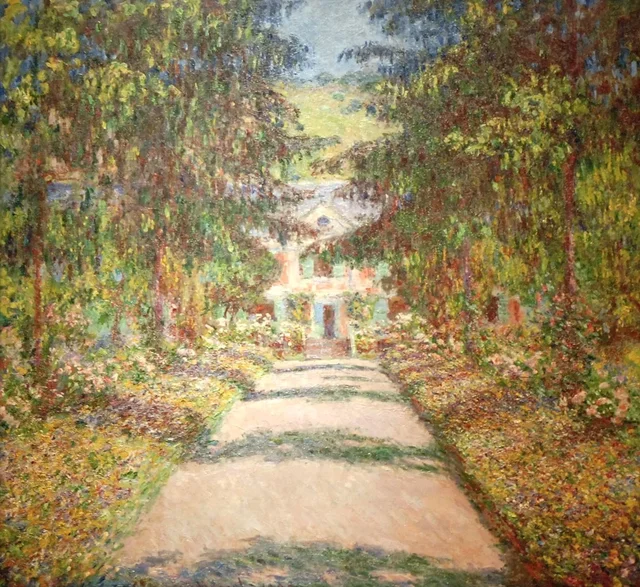 La Grande Allée à Giverny, Claude Monet