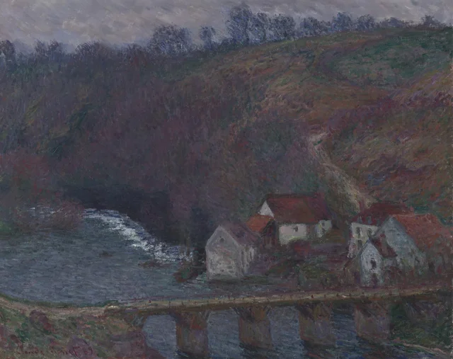 El Grande Creuse en el puente de Vervy