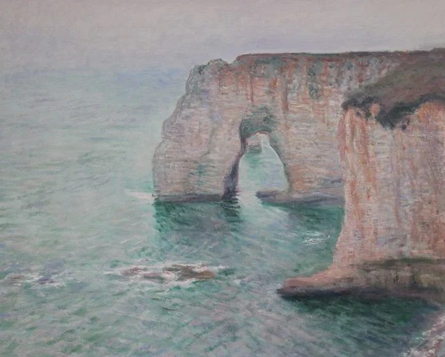 La Manneporte, Étretat, Claude Monet