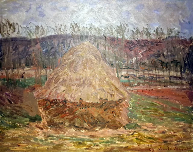 La Meule à Giverny, Claude Monet