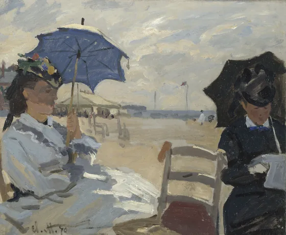 La Plage à Trouville