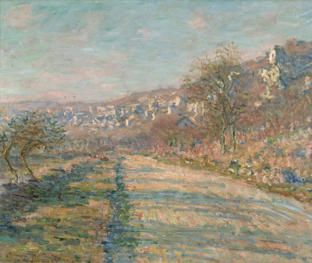 La Route de La Roche-Guyon, Claude Monet
