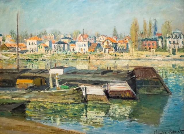 La Seine à Asnières, Claude Monet