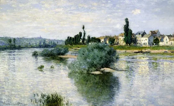 La Seine à Lavacourt