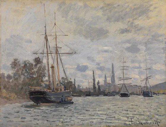 La Seine à Rouen