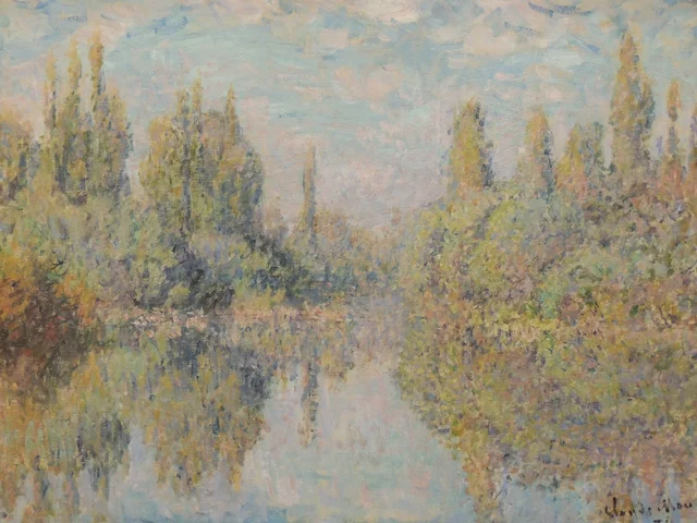 La Seine à Vetheuil, Claude Monet