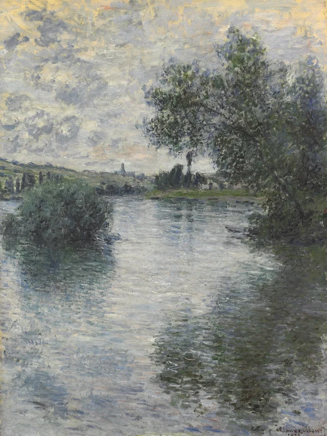 La Seine à Vétheuil, Claude Monet