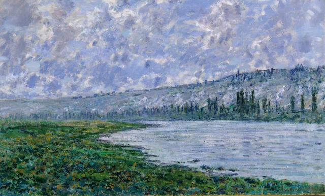 La Seine à Vétheuil, Claude Monet