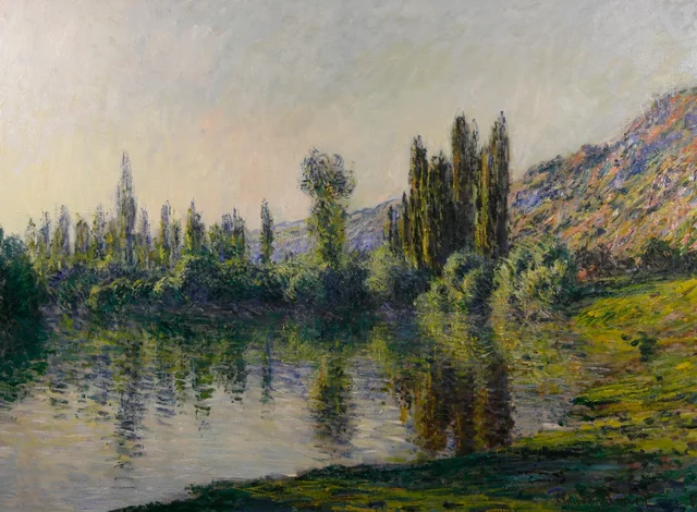 La Seine à Vétheuil, Claude Monet