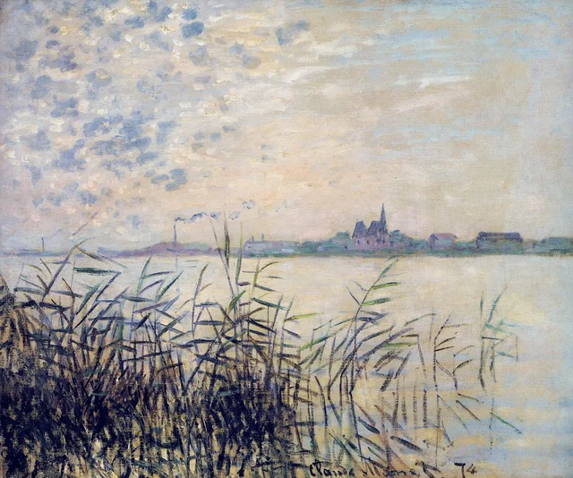 La Seine près d'Argenteuil, Claude Monet
