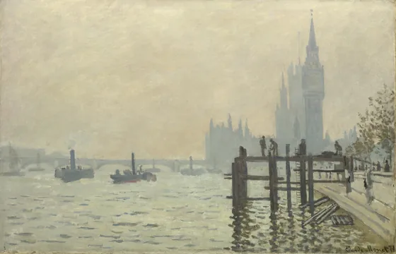 La Tamise et le Parlement