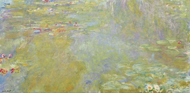 Le bassin aux nymphéas, Claude Monet