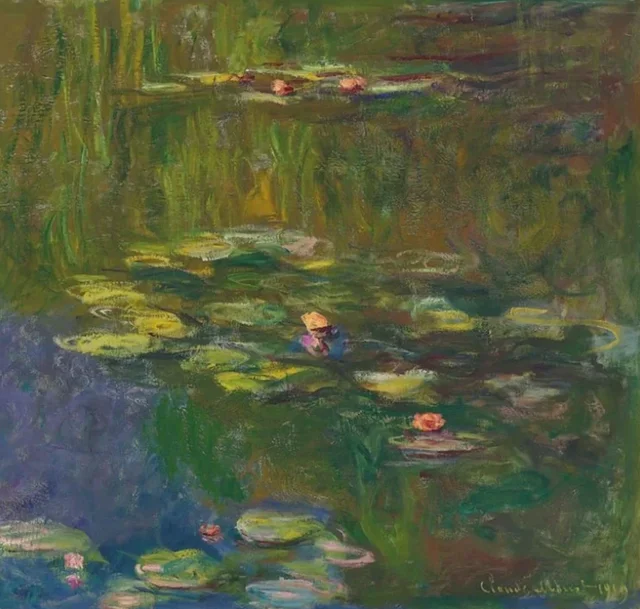 O lago das ninfeias, Claude Monet