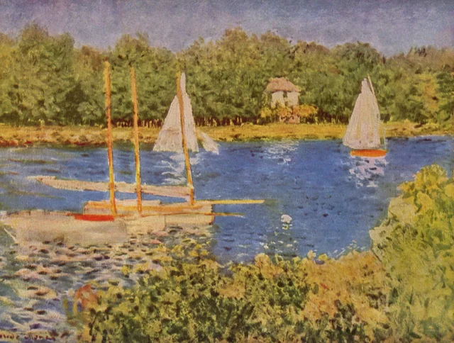Le Bassin d'Argenteuil (1874), Claude Monet