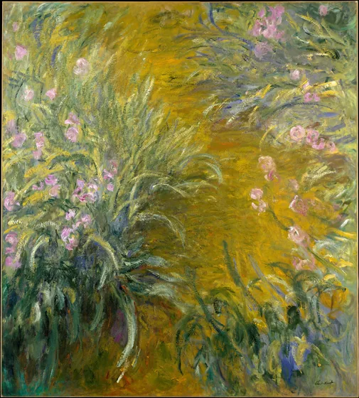 Le Chemin au Milieu des Iris