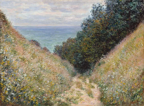 Le Chemin de La Cavée, Pourville